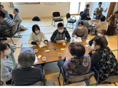 今別町 町民インタビュー&茶飯づくり 写真1